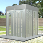 RAL9006 Weißaluminium / Verzinkt - Standardausführung